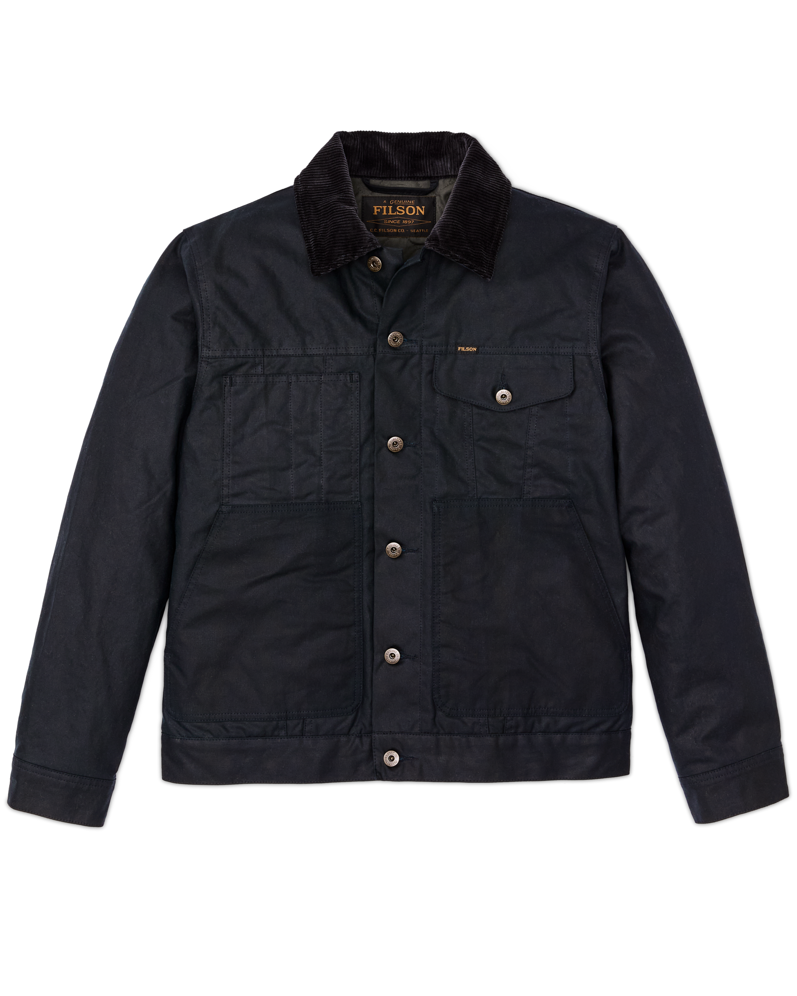 Insulated Short Cruiser Jacket - Harbor Blue - Image 4