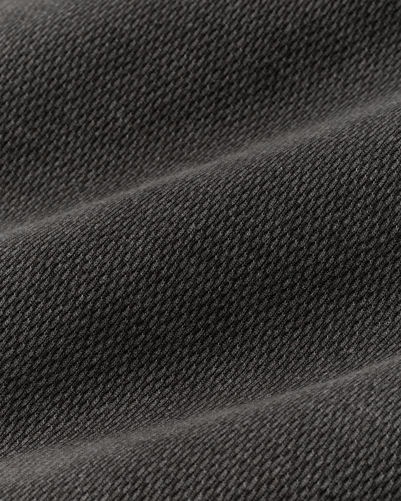 Waffle Knit Henley - Charcoal - Image 6