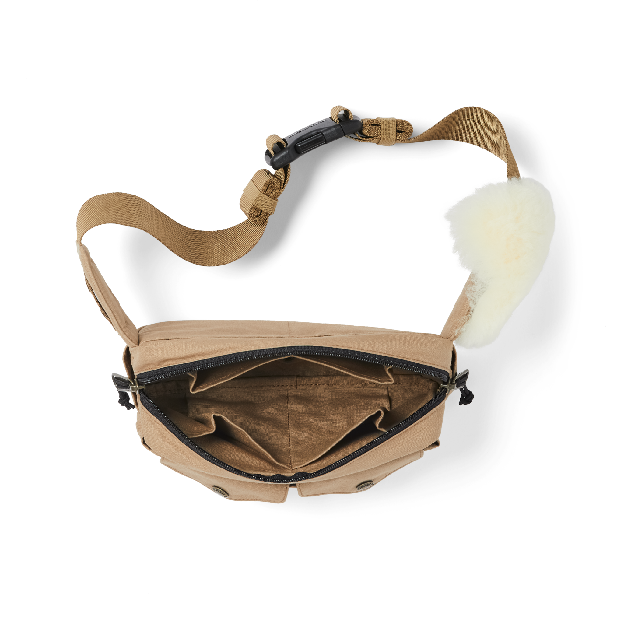 Compact Fishing Waist Pack - Dark Tan - Image 5