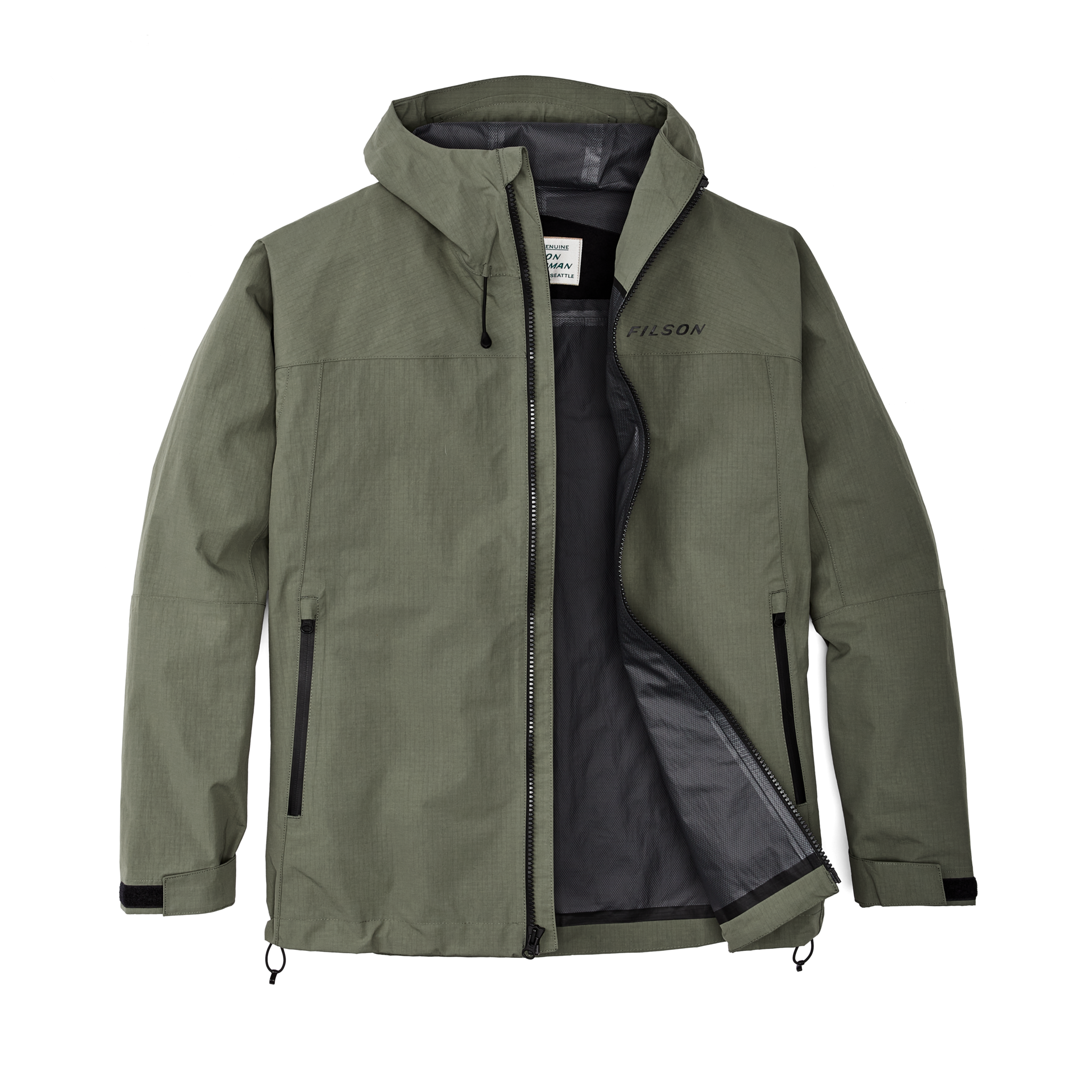 Swiftwater Rain Jacket - Service Green - Image 6