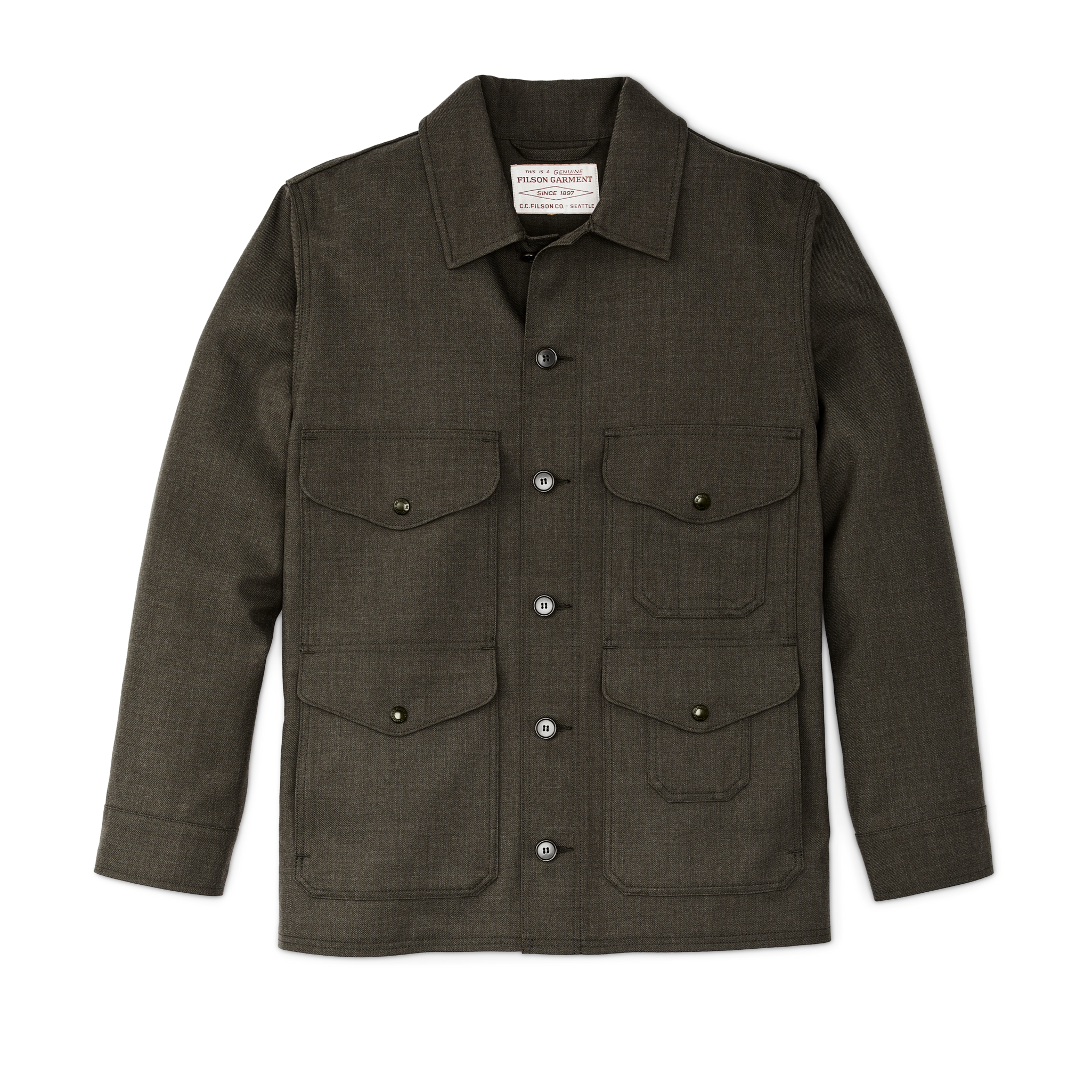 Forestry Cloth Cruiser Jacket - Forest Green Heather