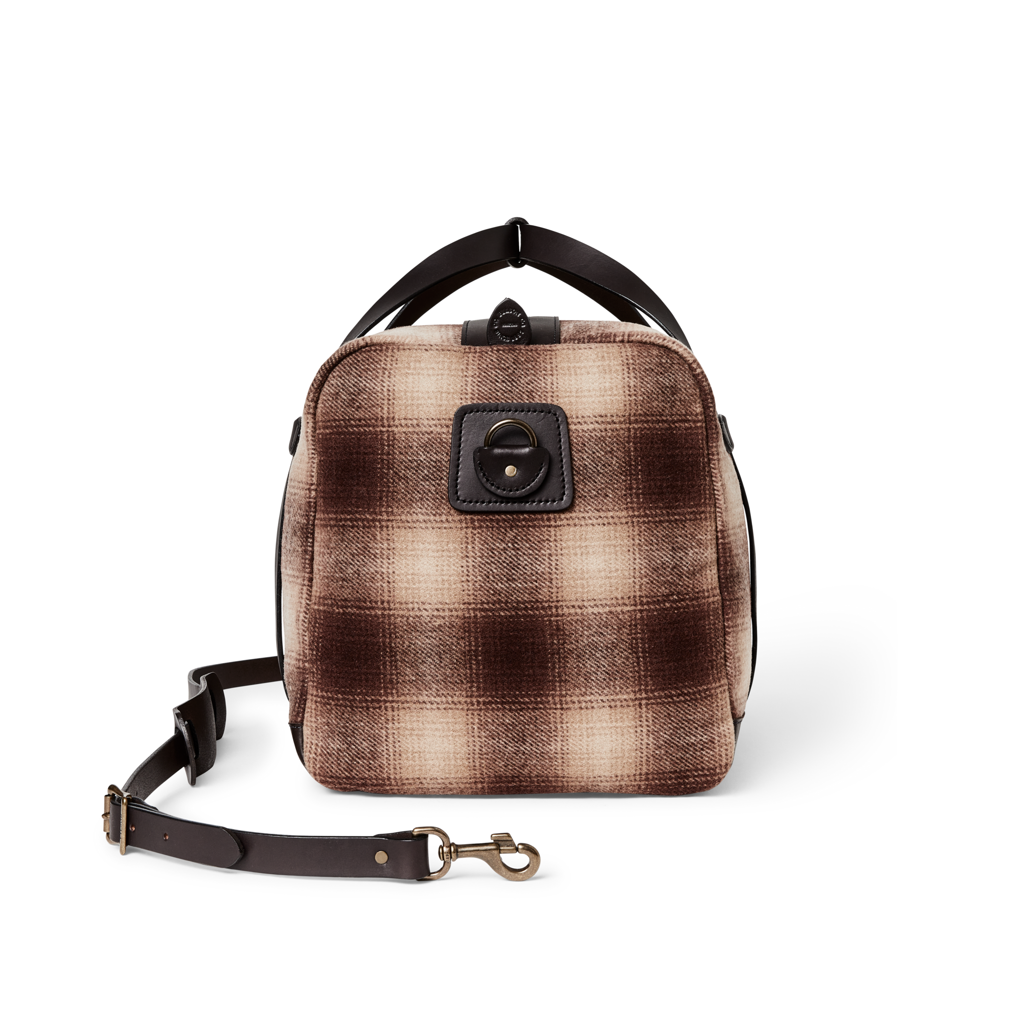 Medium Mackinaw Wool Duffle - Brown / Tan Ombre - Image 3