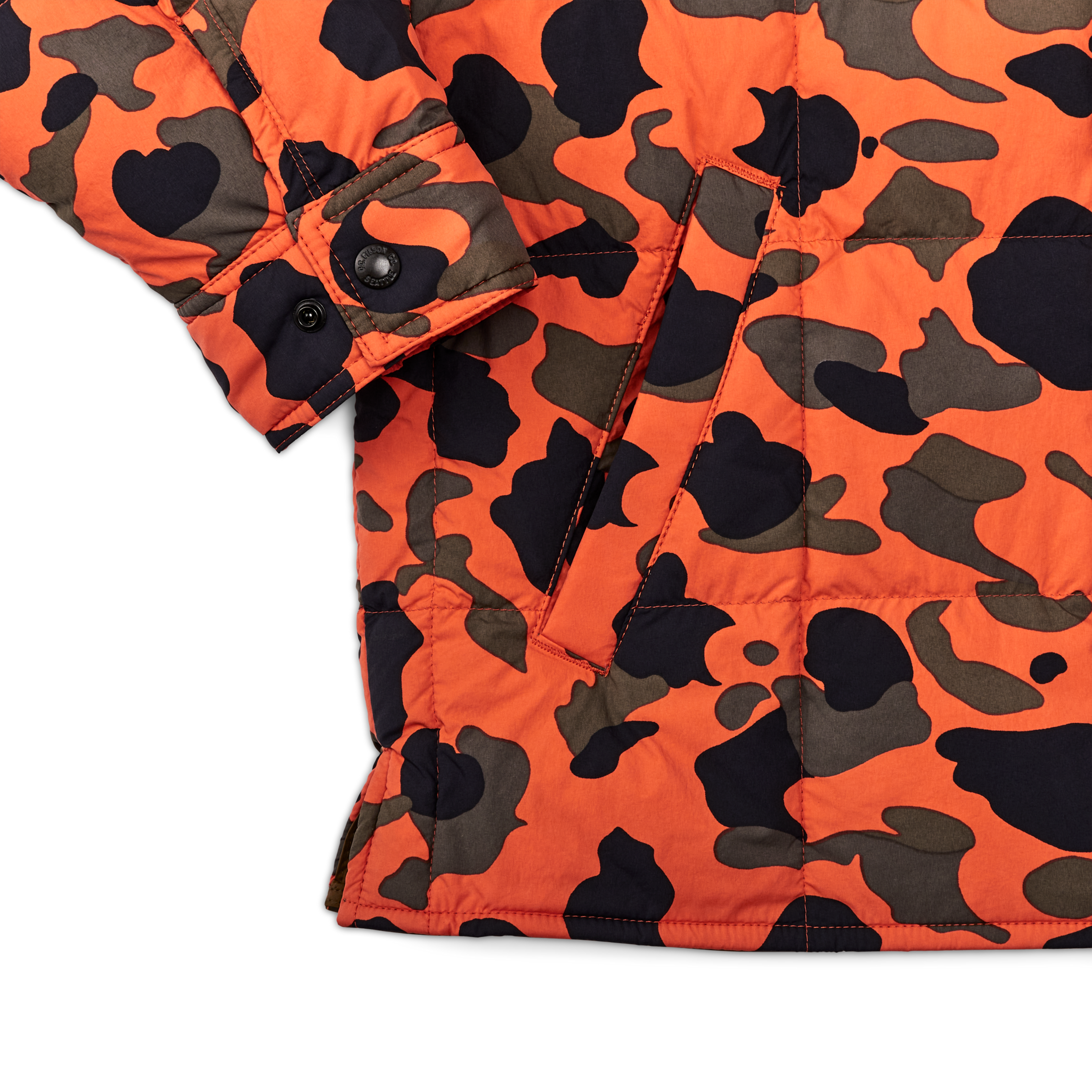 Lightweight Down Jac-shirt - Flame Camo - Image 5