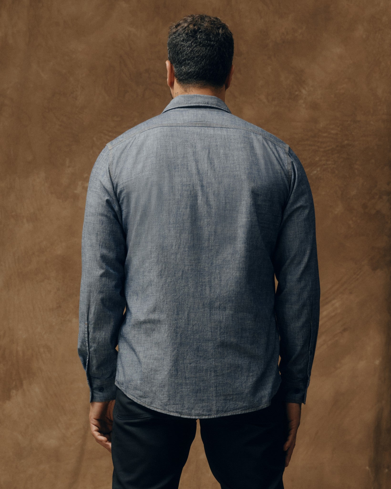 Chambray Cpo Shirt - Rinsed Indigo Chambray - Image 2