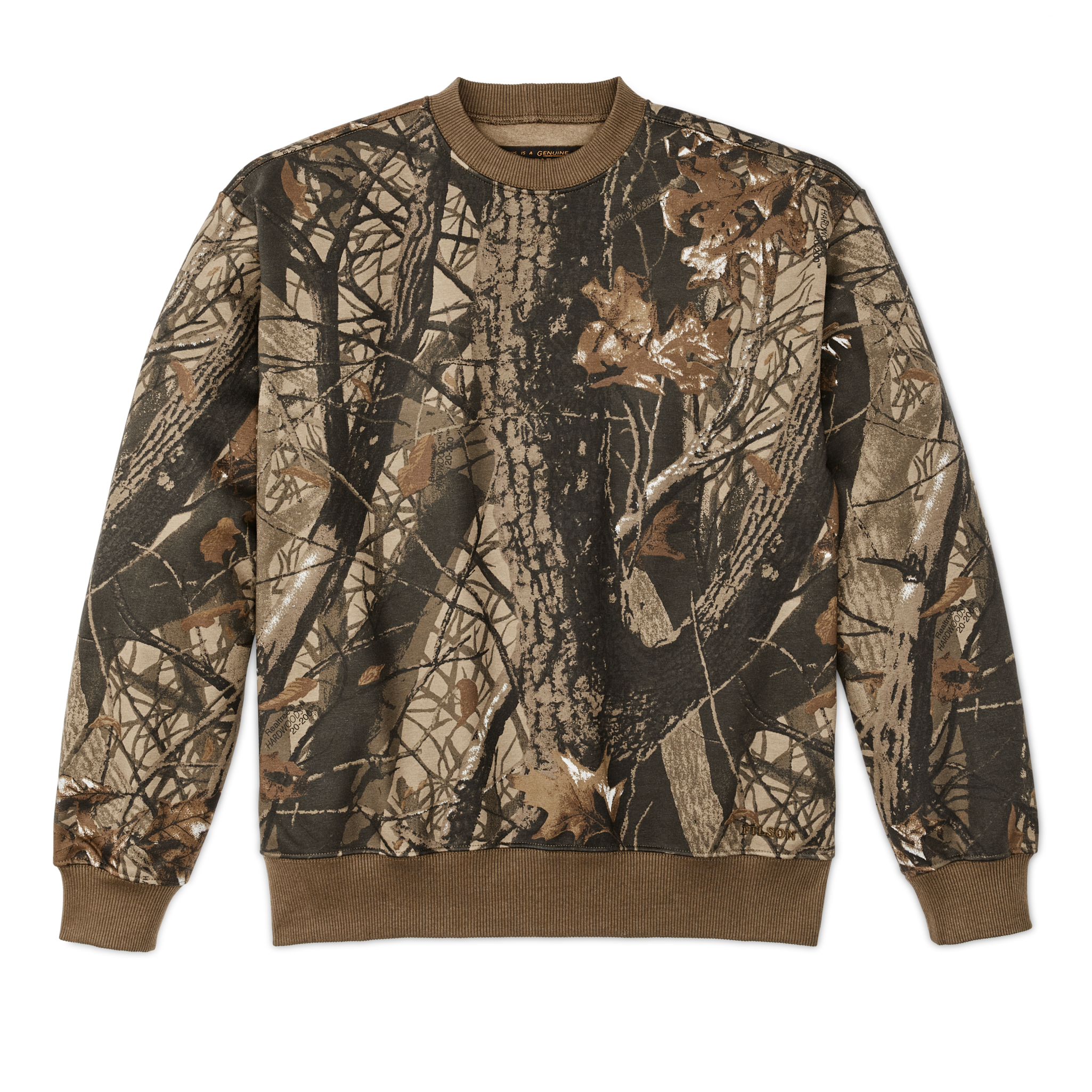 Prospector Crewneck Sweatshirt - Realtree Hardwoods Camo