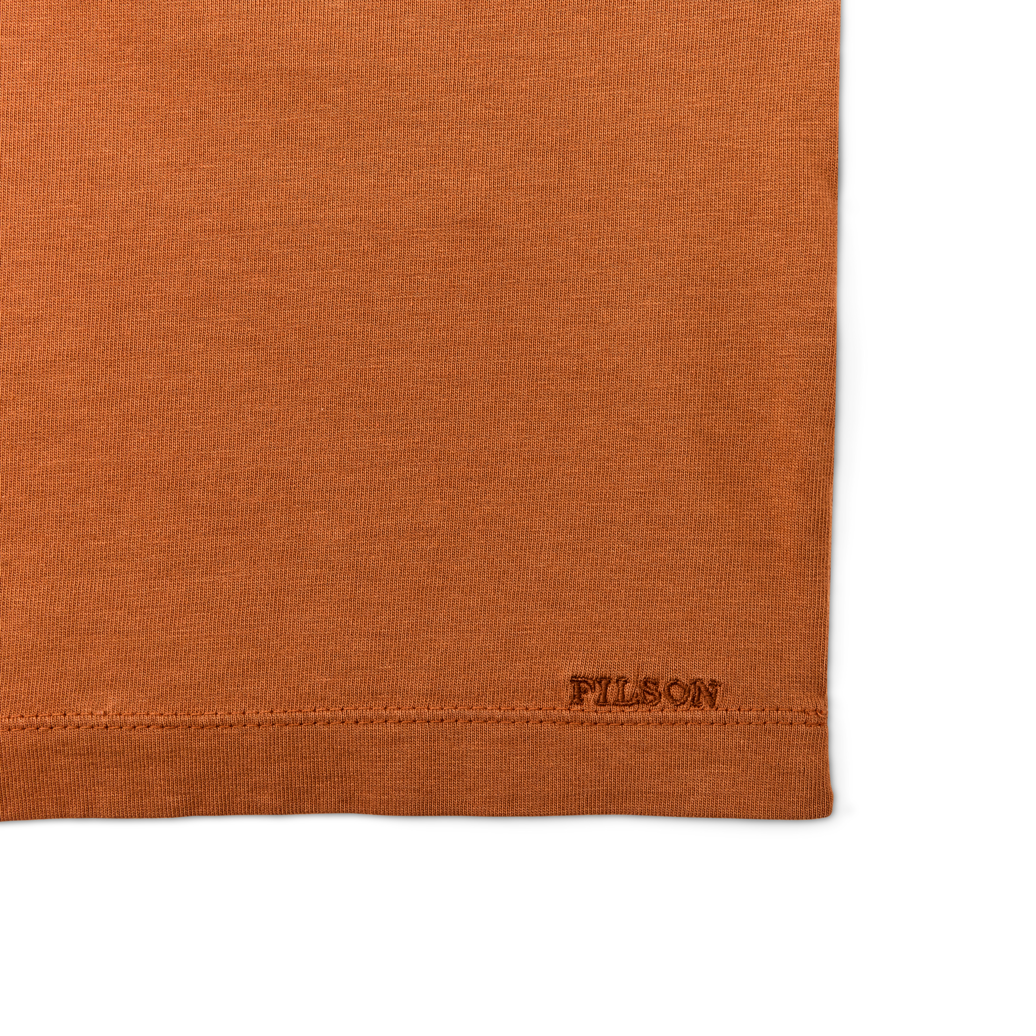 Women's Short Sleeve Pocket Tee - Leather Brown - Image 3