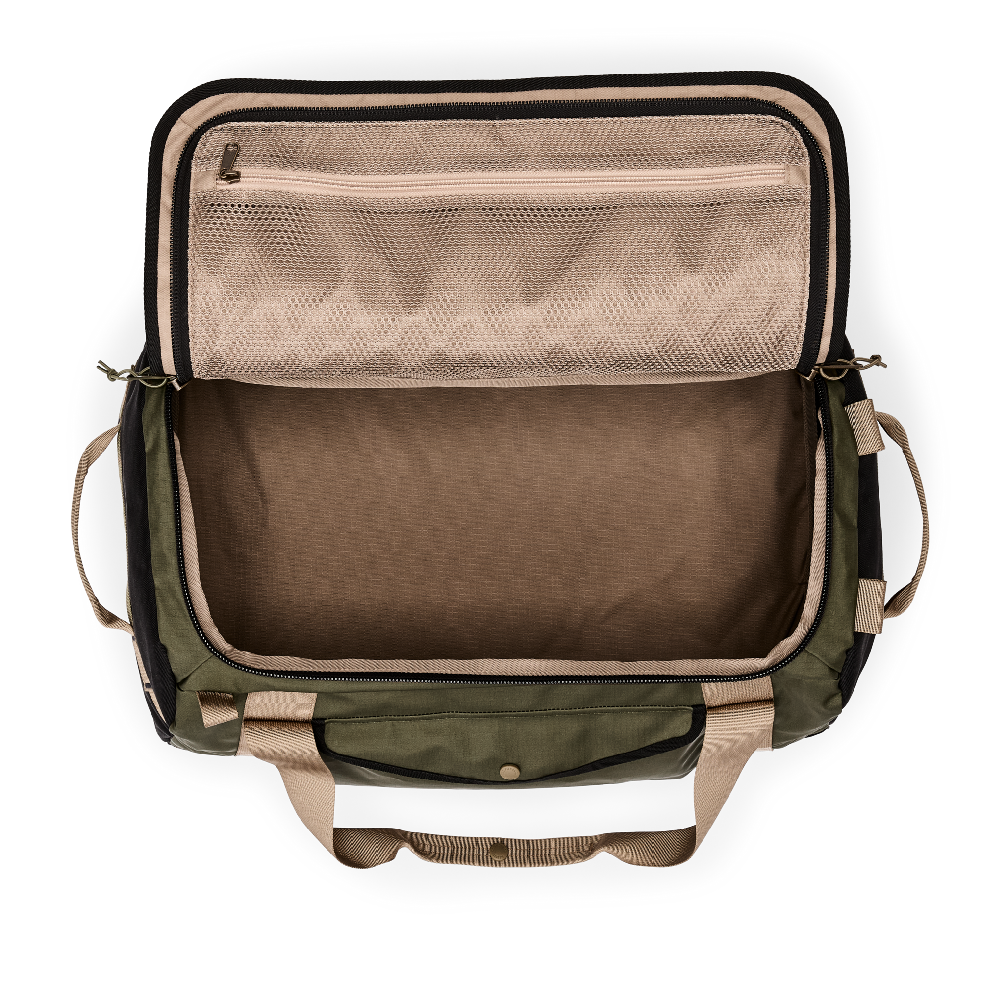 All-Weather 50L Duffle Bag - Olive / Black / Covert - Image 11