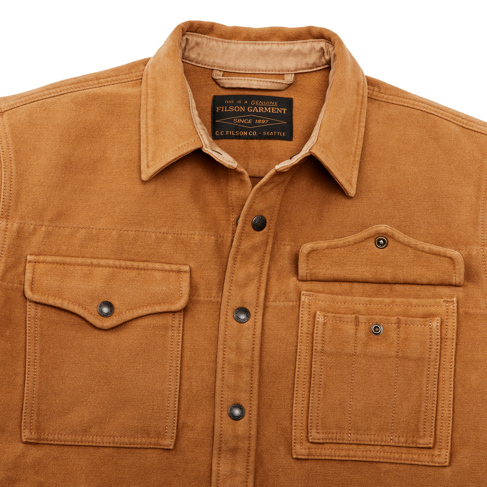 Beartooth Jac-shirt - Golden Brown Multi Stripe - Image 4