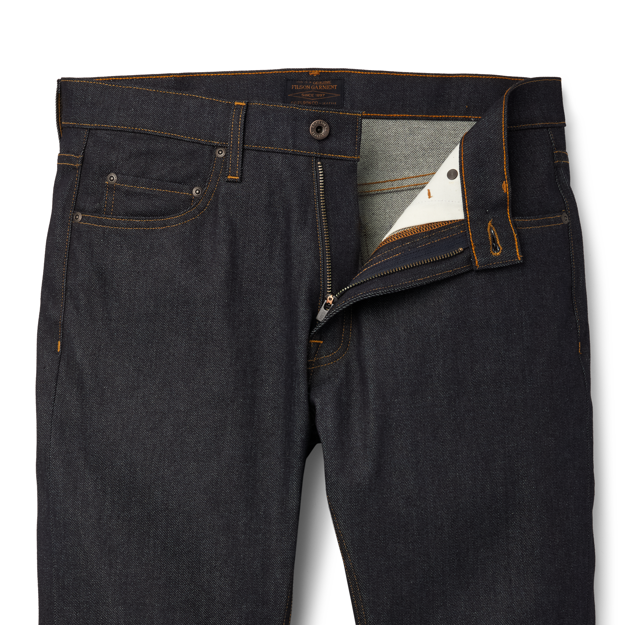 Muleskinner Jeans - Raw Indigo - Image 4