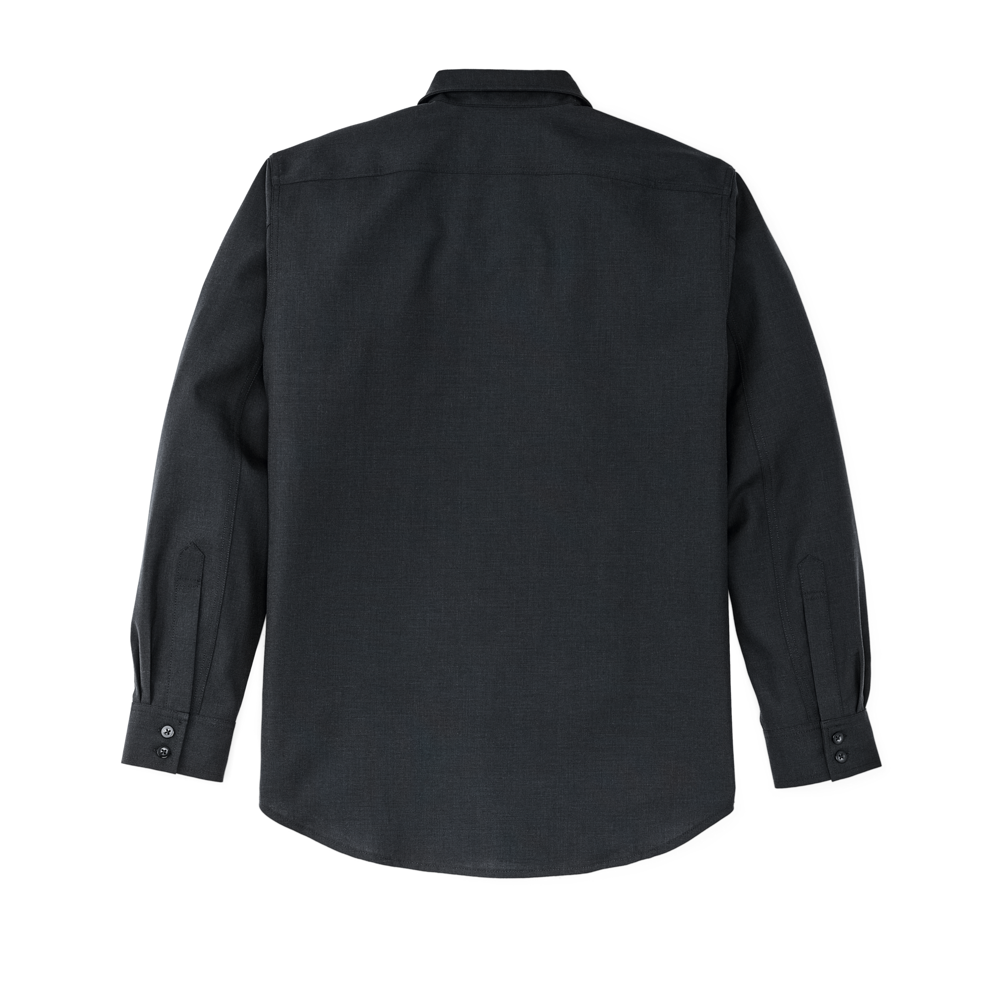 Worsted Wool Guide Shirt - Blue Graphite - Image 2