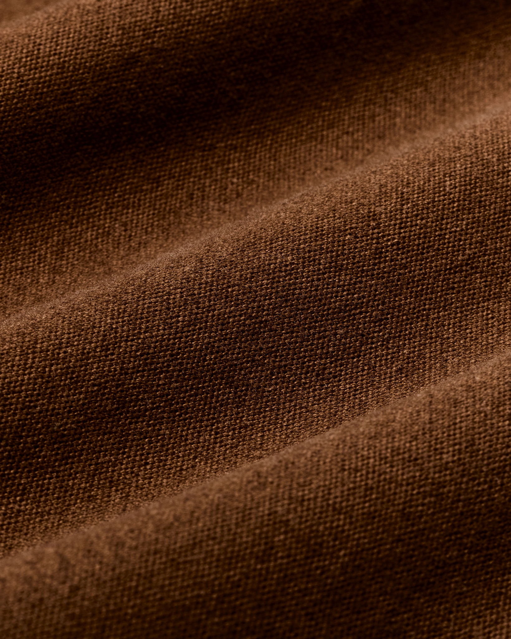 Fleece Lined Jac-shirt - Brown - Image 6